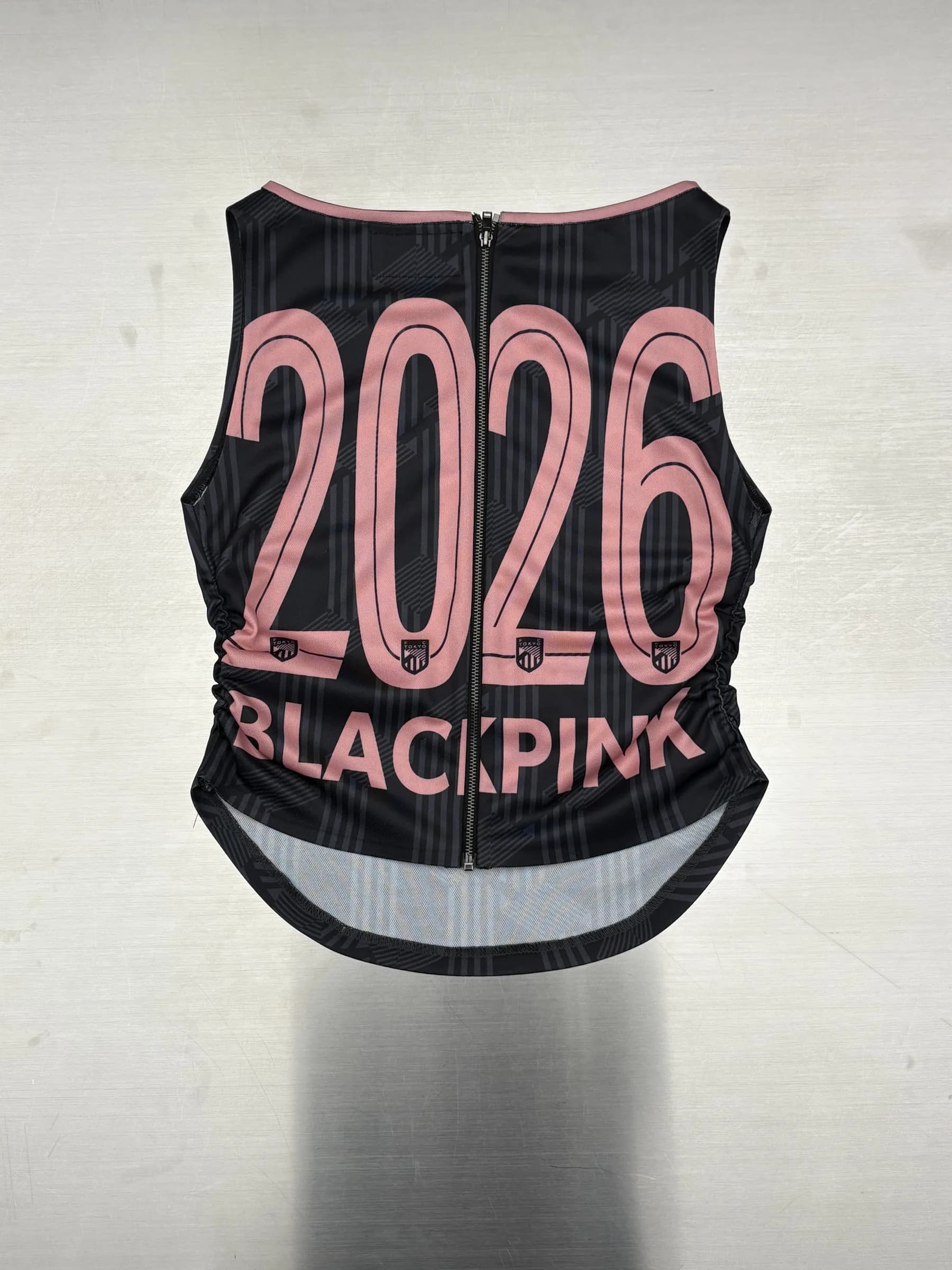 "2026 BLACKPINK" ribbed jersey