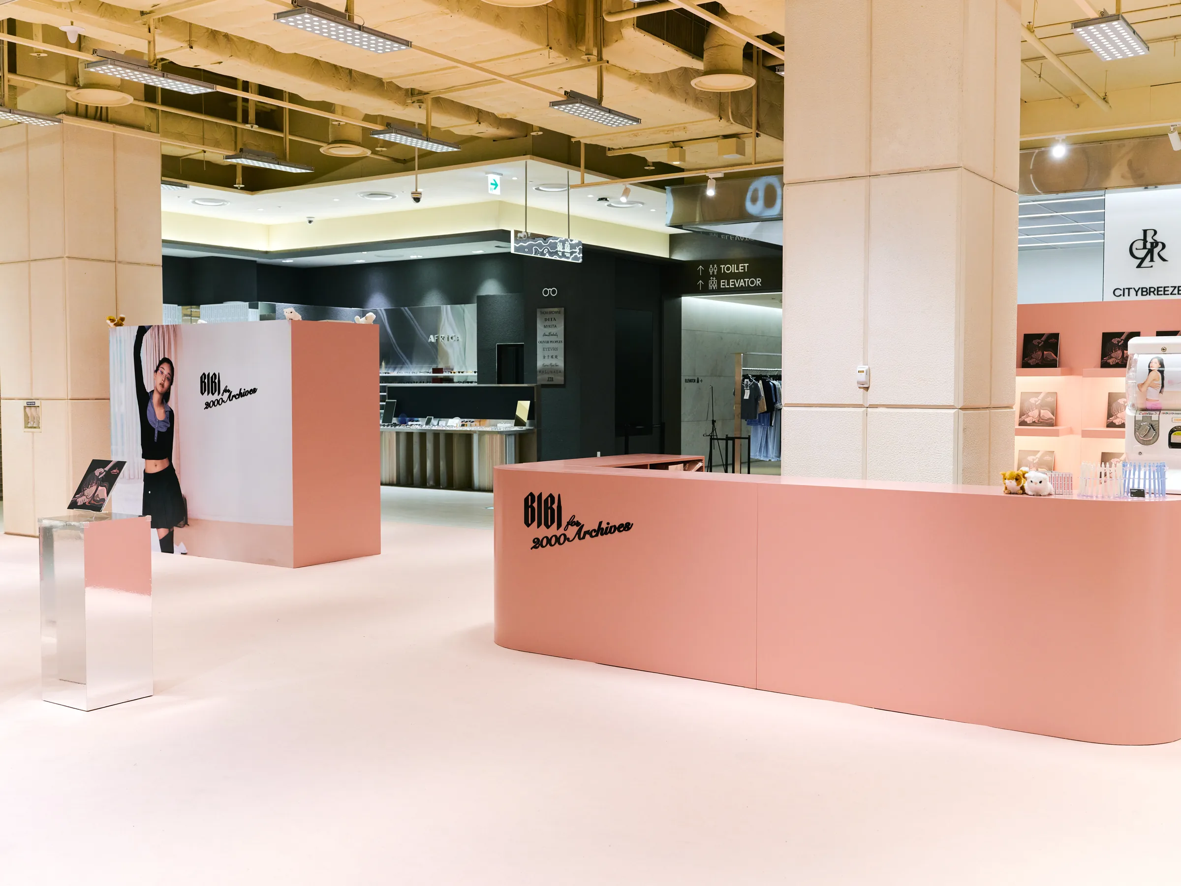 BIBI for 2000Archives — the pop-up space at The Hyundai Seoul