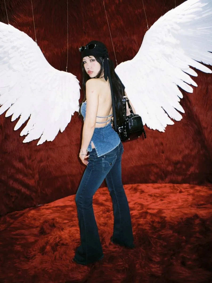 ENG × 2000Archives with MAC — angel wings campaign